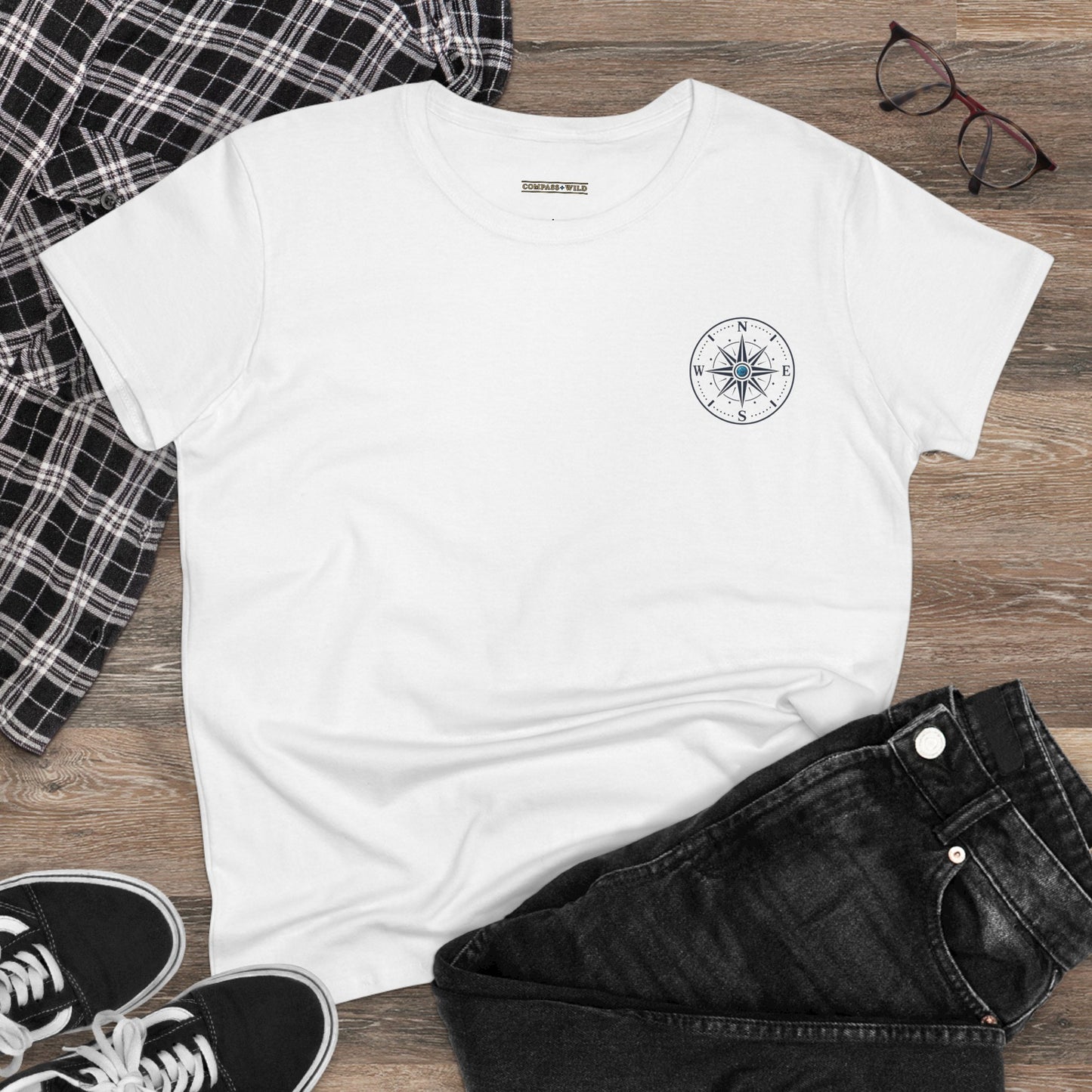 Womens Classic Compass Tee