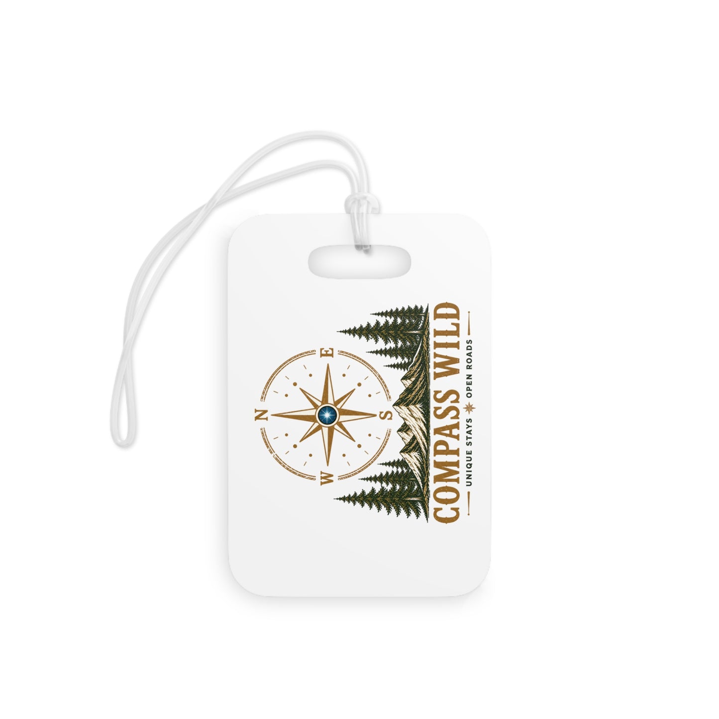 The Outpost Luggage Tag
