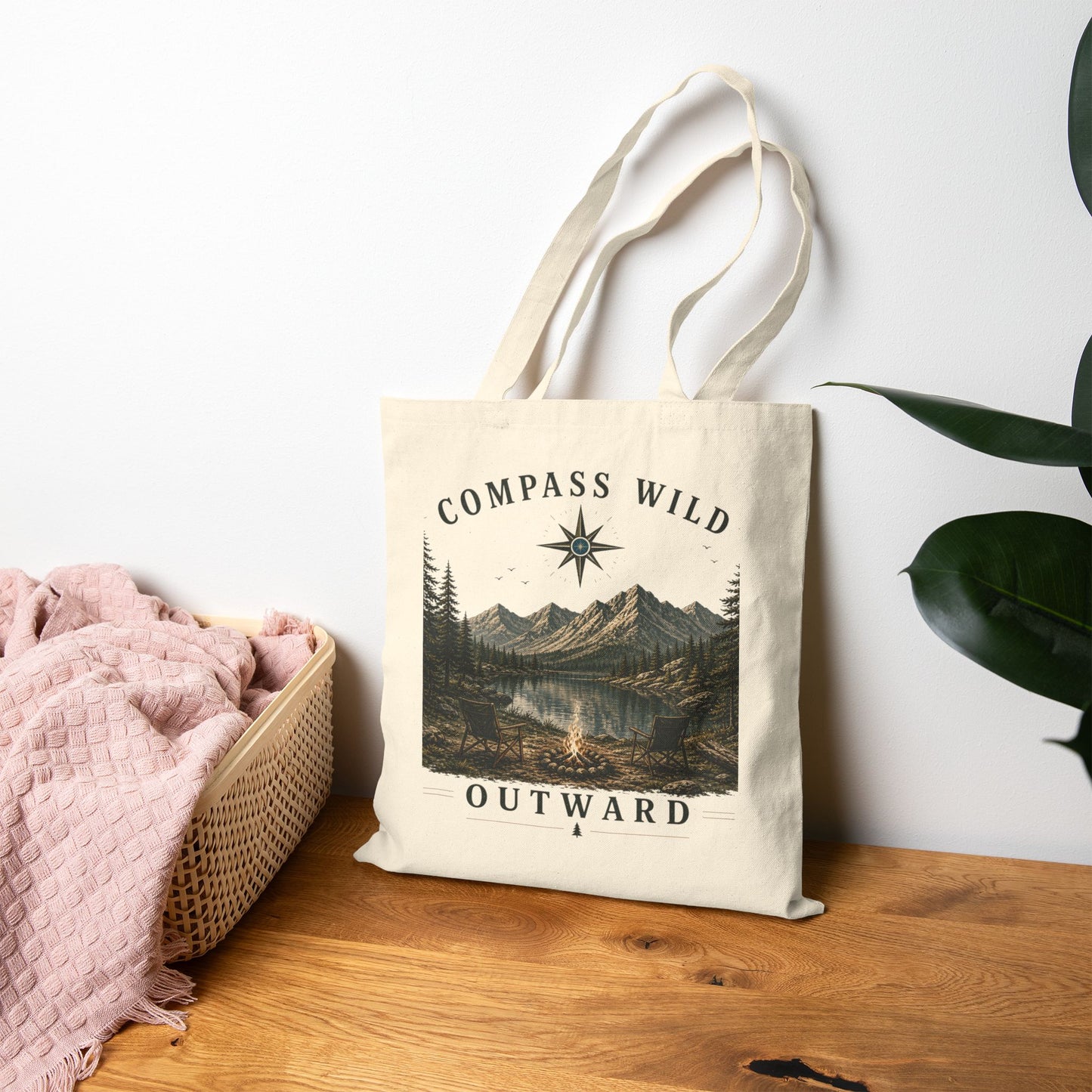 The Mountain Campfire Tote