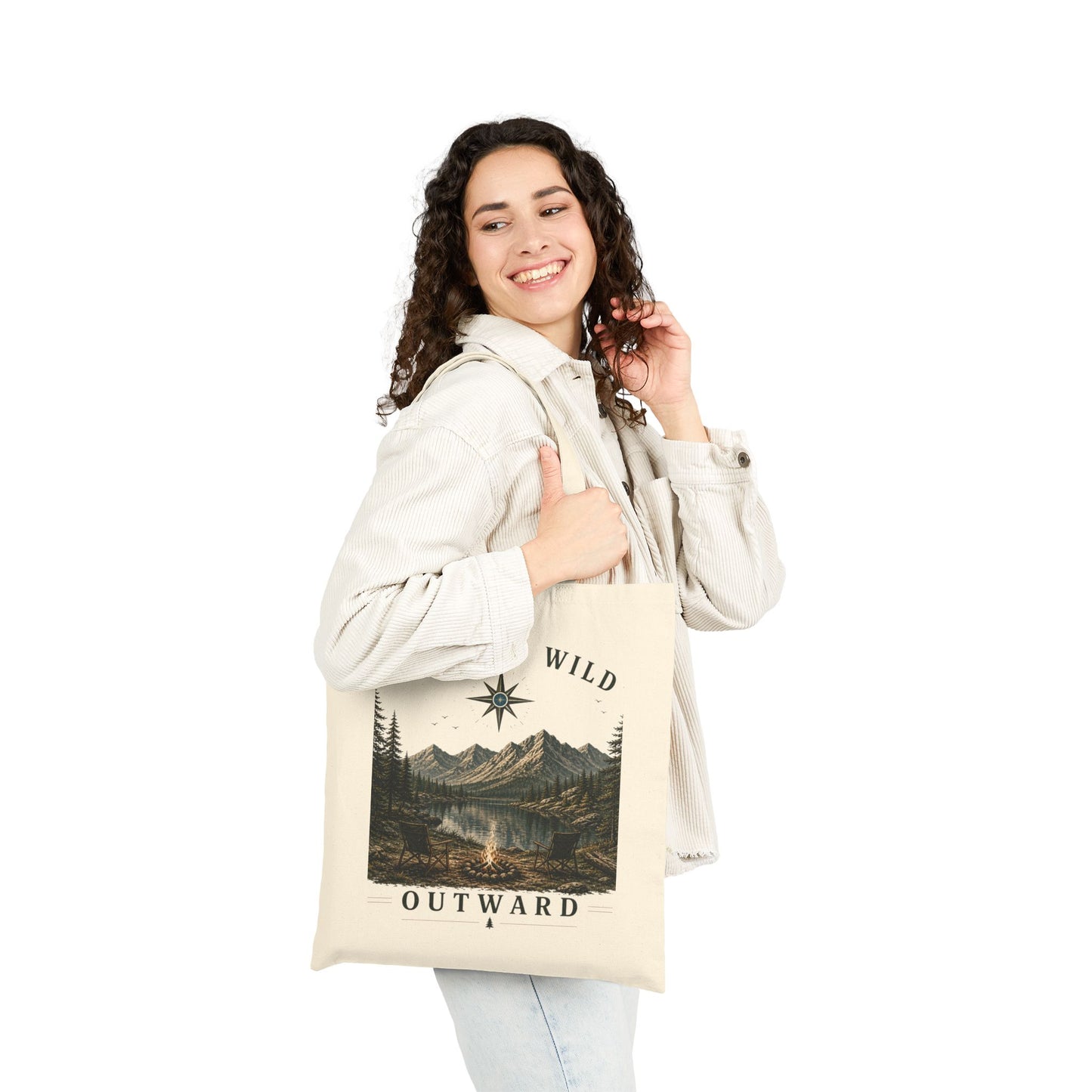 The Mountain Campfire Tote