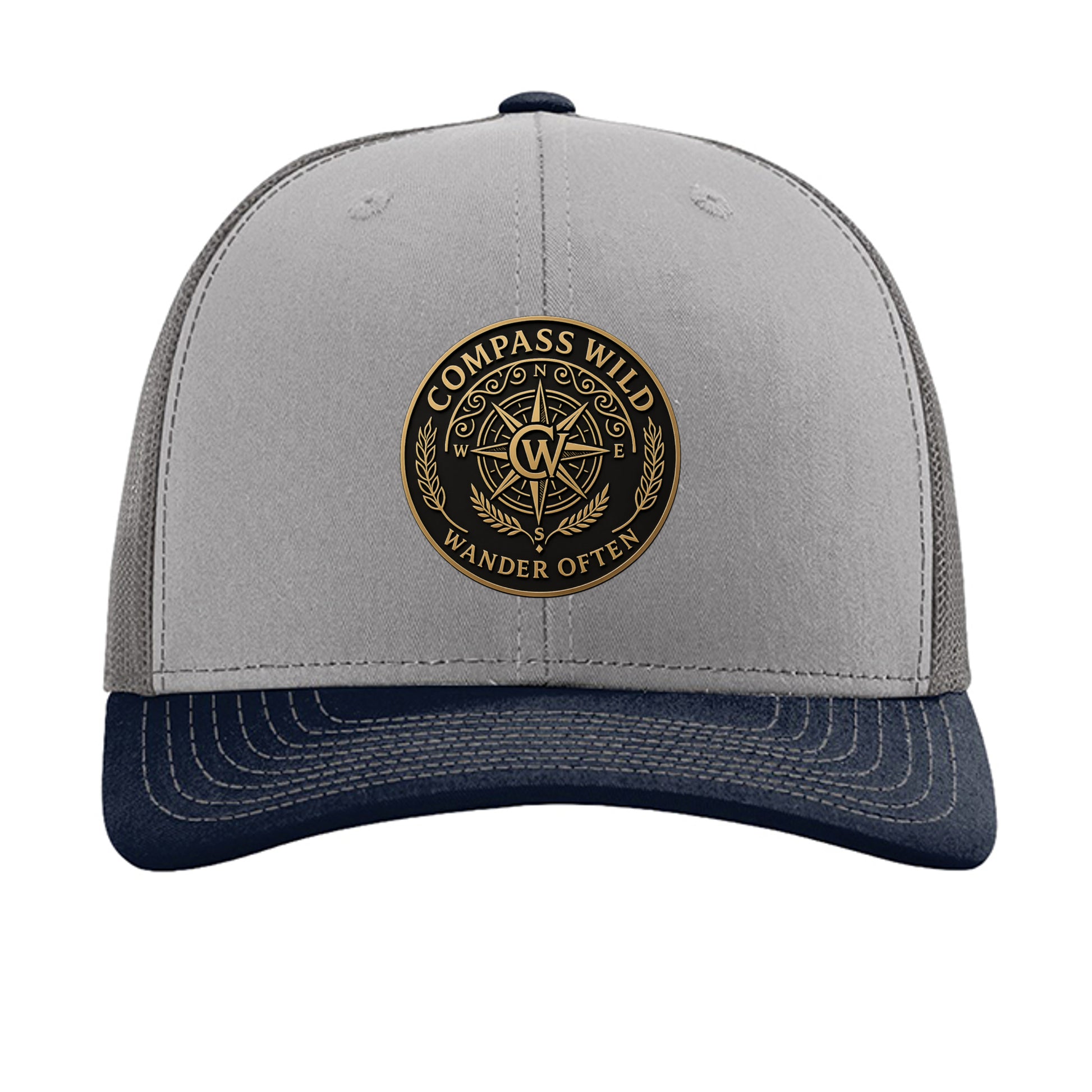 Grey/ Charcoal/ Navy - 112 - FRONT